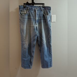 Carhartt fleece lined jeans men's size 40/230